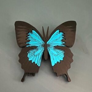 Martini and Slippers brooch